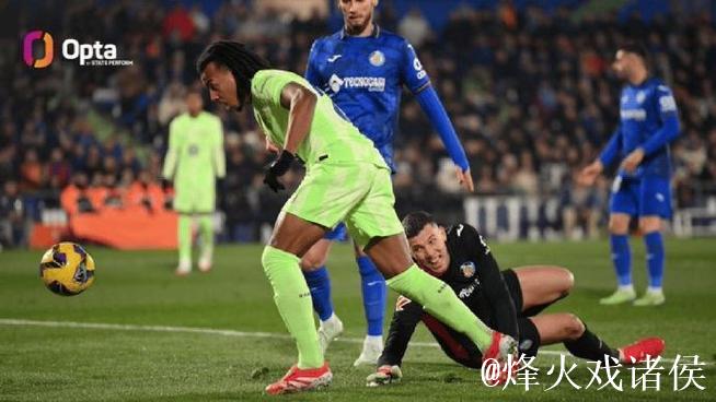 西甲-孔德破门 巴萨客场1-1战平赫塔菲